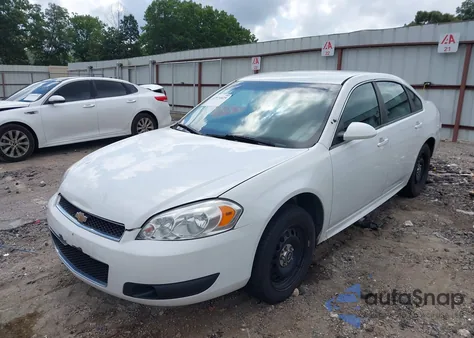 2014 Chevrolet Impala Limited Police from USA, damaged, VIN 2G1WD5E36E1176621